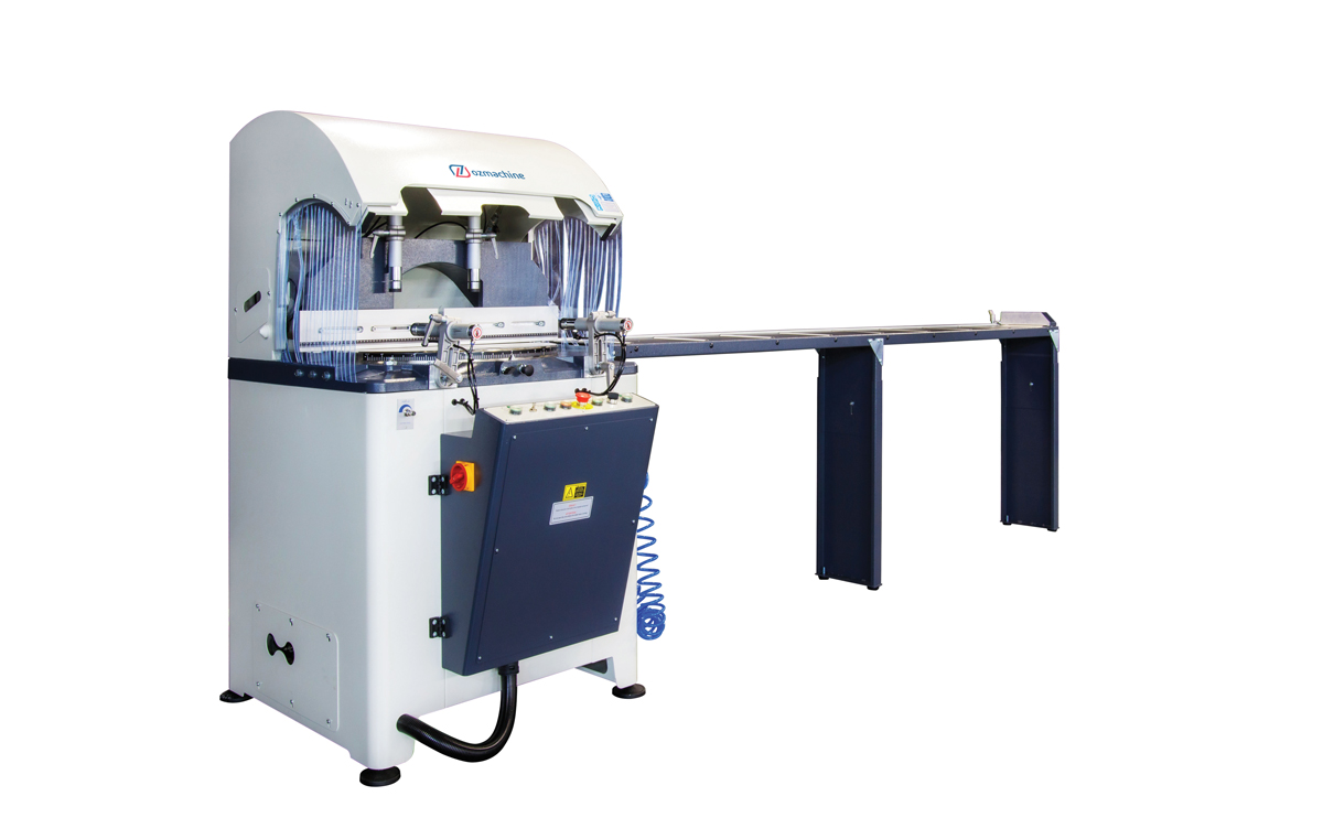 Otomatik Alttan Çıkma Kesim Makinesi Ø 600 mm (3 m Konveyörlü)