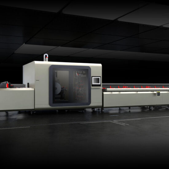 Alüminyum İşleme Makinası Alüminyum ve PVC makinesi En iyi Alüminyum makinesi İşleme merkezi 7 adet spindle motor 3 kW spindle motor 500 mm testere otomatik robot servo kontrol eksenler otomatik yağlama FANUC otomasyon