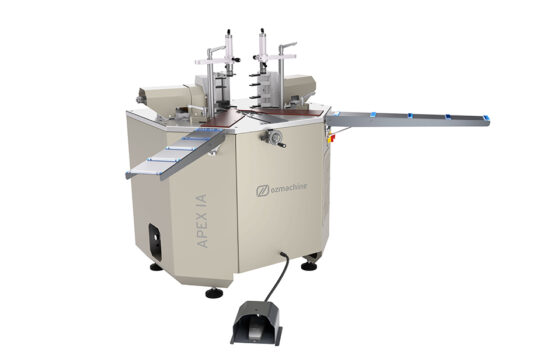 Otomatik Hidrolik Alttan Çıkma Gönyeli Alüminyum Köşe Presi