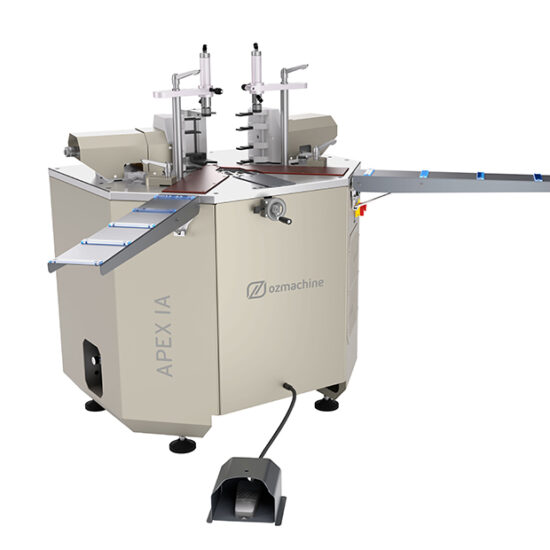 Otomatik Hidrolik Alttan Çıkma Gönyeli Alüminyum Köşe Presi